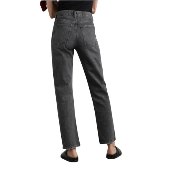 Agolde High-Rise Jeans in Gray | Size 28 - Picture 7 of 7